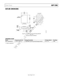 ADP1190AACBZ-R7 Datasheet Page 11