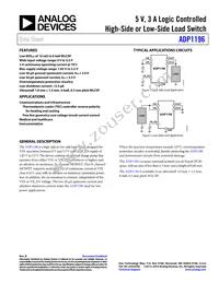 ADP1196ACBZ-02-R7 Datasheet Cover