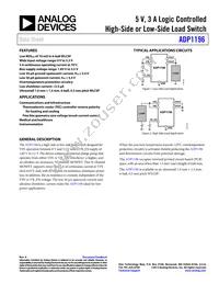 ADP1196ACBZ-R7 Datasheet Cover