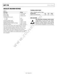 ADP1196ACBZ-R7 Datasheet Page 4