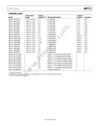 ADP121-ACBZ188R7 Datasheet Page 19