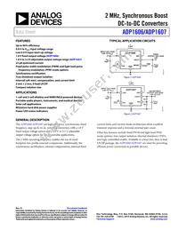 ADP1606ACPZN1.8-R7 Datasheet Cover
