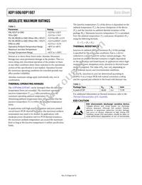 ADP1606ACPZN1.8-R7 Datasheet Page 4