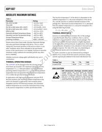 ADP1607ACPZN001-R7 Datasheet Page 4