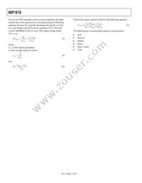 ADP1610ARMZ-R7 Datasheet Page 12