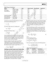 ADP1611ARMZ-R7 Datasheet Page 11