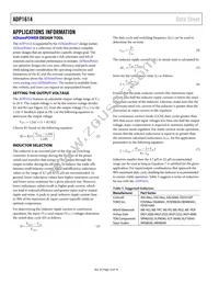 ADP1614ACPZ-650-R7 Datasheet Page 14