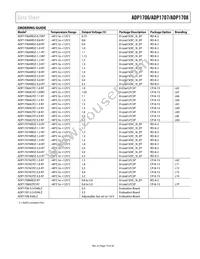 ADP1706ACPZ-0.8-R7 Datasheet Page 19