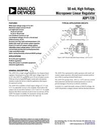 ADP1720ARMZ-5-R7 Datasheet Cover