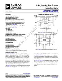 ADP1752ACPZ-1.5-R7 Datasheet Cover
