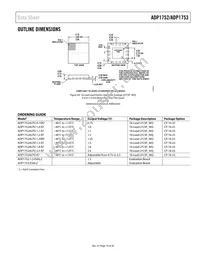 ADP1752ACPZ-1.5-R7 Datasheet Page 19
