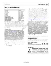 ADP1754ACPZ-1.5-R7 Datasheet Page 5