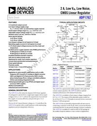 ADP1762ACPZ-1.5-R7 Datasheet Cover