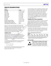 ADP1762ACPZ-1.5-R7 Datasheet Page 5
