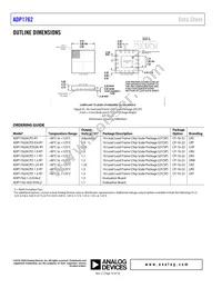 ADP1762ACPZ-1.5-R7 Datasheet Page 18