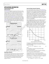 ADP1765ACPZ1.25-R7 Datasheet Page 15