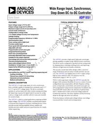 ADP1851ACPZ-R7 Datasheet Cover