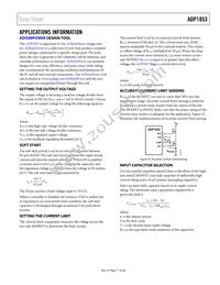 ADP1853ACPZ-R7 Datasheet Page 17