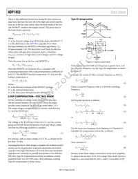 ADP1853ACPZ-R7 Datasheet Page 20