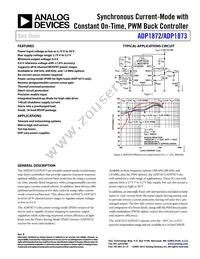 ADP1873ARMZ-1.0-R7 Datasheet Cover
