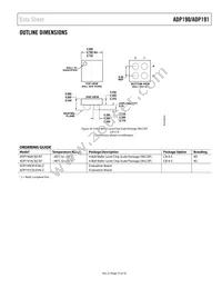 ADP191ACBZ-R7 Datasheet Page 15