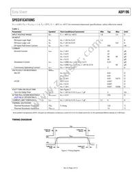 ADP196ACPZN-01-R7 Datasheet Page 3