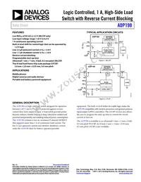 ADP198ACBZ-11-R7 Datasheet Cover