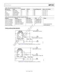 ADP2102YCPZ-1.8-R7 Datasheet Page 17