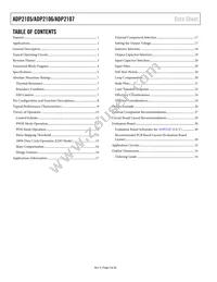 ADP2106ACPZ-1.2-R7 Datasheet Page 2
