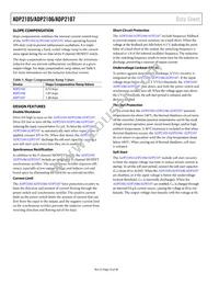 ADP2106ACPZ-1.2-R7 Datasheet Page 16