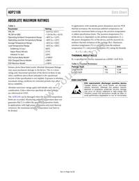 ADP2108ACBZ-1.1-R7 Datasheet Page 4
