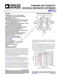 ADP2116ACPZ-R7 Datasheet Cover