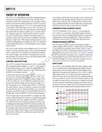 ADP2116ACPZ-R7 Datasheet Page 20