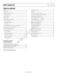 ADP2119ACPZ-1.0-R7 Datasheet Page 2