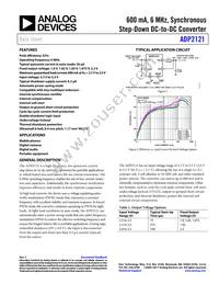 ADP2121ACBZ-1.85R7 Datasheet Cover