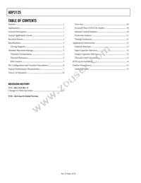 ADP2125ACDZ-1.26R7 Datasheet Page 2