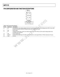 ADP2125ACDZ-1.26R7 Datasheet Page 6