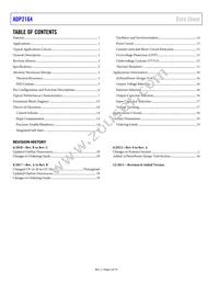 ADP2164ACPZ-3.3-R7 Datasheet Page 2