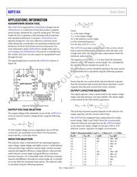 ADP2164ACPZ-3.3-R7 Datasheet Page 16