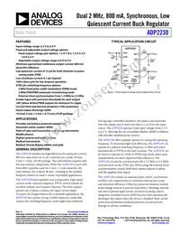 ADP2230ACPZ-1218R7 Datasheet Cover