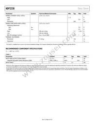 ADP2230ACPZ-1218R7 Datasheet Page 4