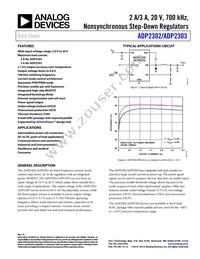 ADP2303ARDZ-2.5-R7 Datasheet Cover