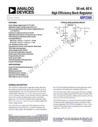 ADP2360ACPZ-5.0-R7 Datasheet Cover