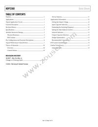 ADP2360ACPZ-5.0-R7 Datasheet Page 2