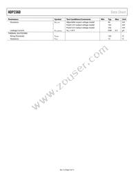 ADP2360ACPZ-5.0-R7 Datasheet Page 4