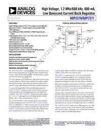 ADP2370ACPZ-R2 Datasheet Cover
