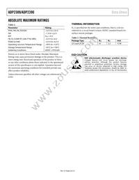 ADP2389ACPZ-R7 Datasheet Page 6