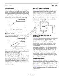 ADP2441ACPZ-R7 Datasheet Page 17