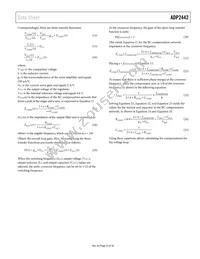 ADP2442ACPZ-R7 Datasheet Page 23