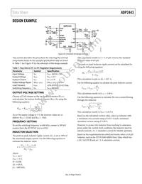 ADP2443ACPZN-R7 Datasheet Page 19